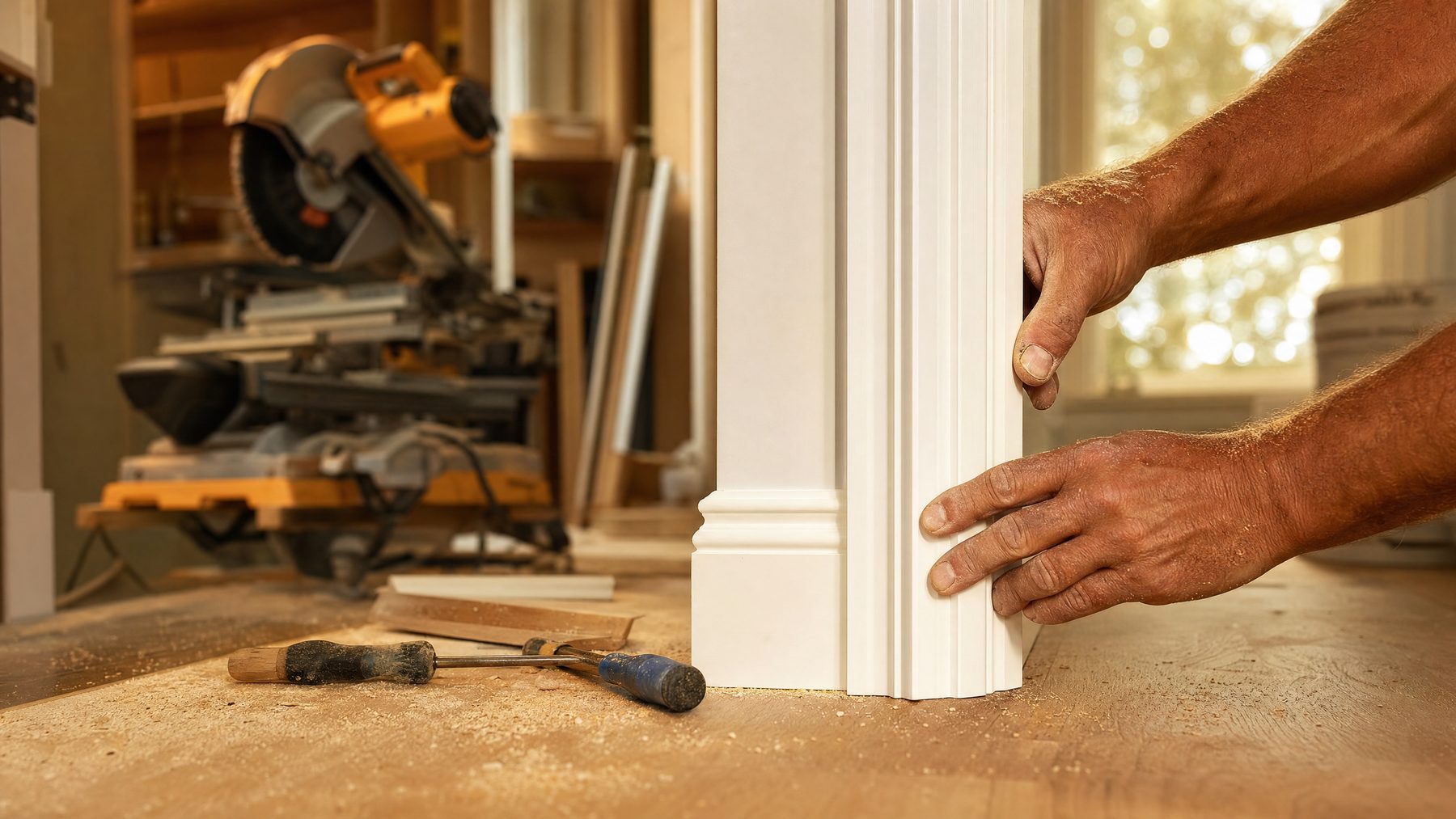 Lifestyle Renovations team performing quality carpentry work